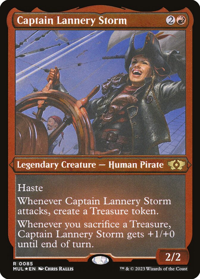 Captain Lannery Storm, Multiverse Legends · 0085