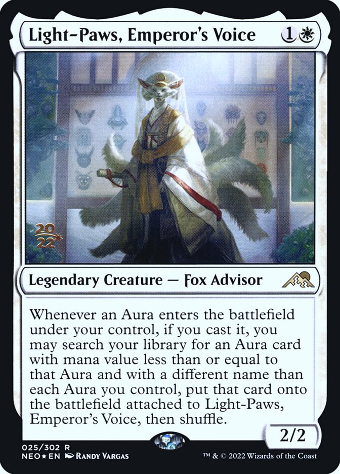 Light-Paws, Emperor's Voice, Kamigawa: Neon Dynasty Promos · 025/302