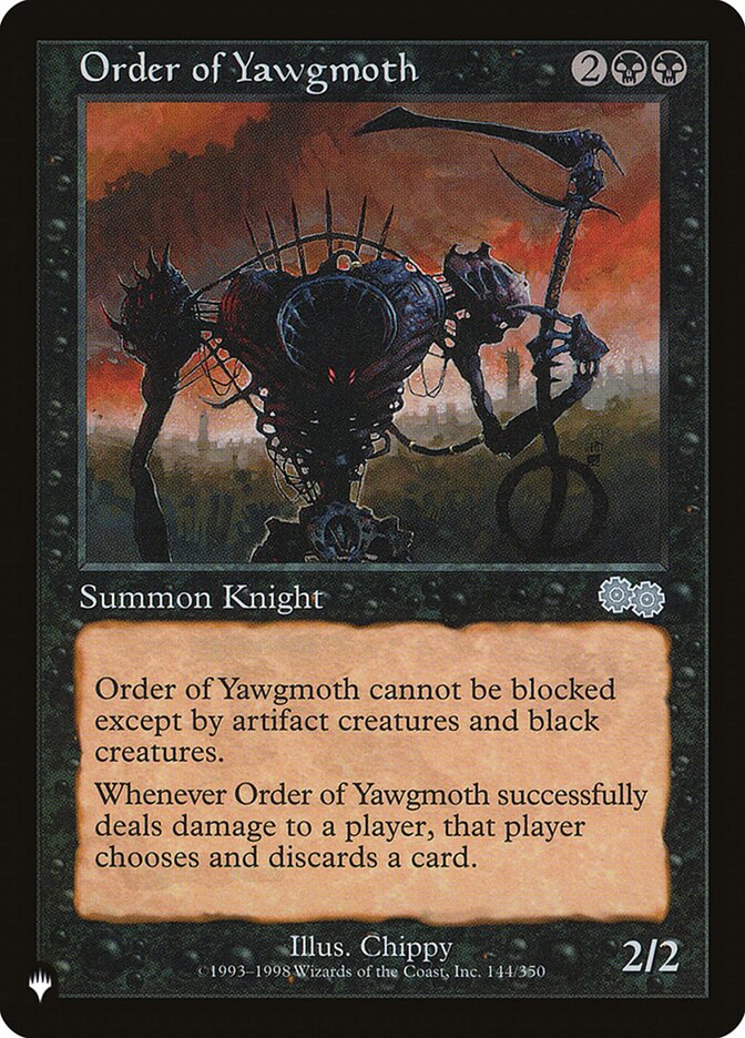 Order of Yawgmoth, The List · usg-144