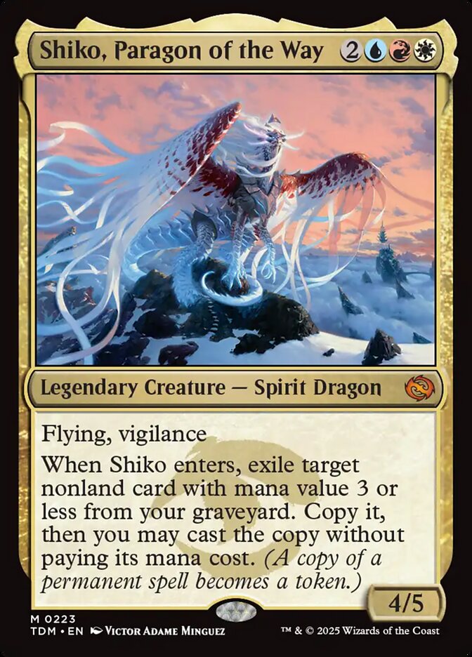 Shiko, Paragon of the Way, Tarkir: Dragonstorm · 0223