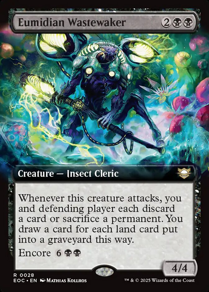 Eumidian Wastewaker, Edge of Eternities Commander · 0028