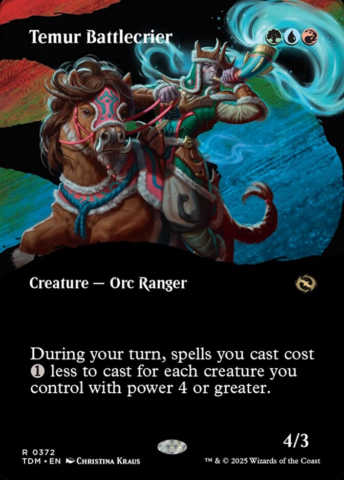Temur Battlecrier, Tarkir: Dragonstorm · 0372
