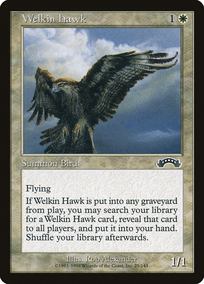Welkin Hawk, Exodus · 25/143