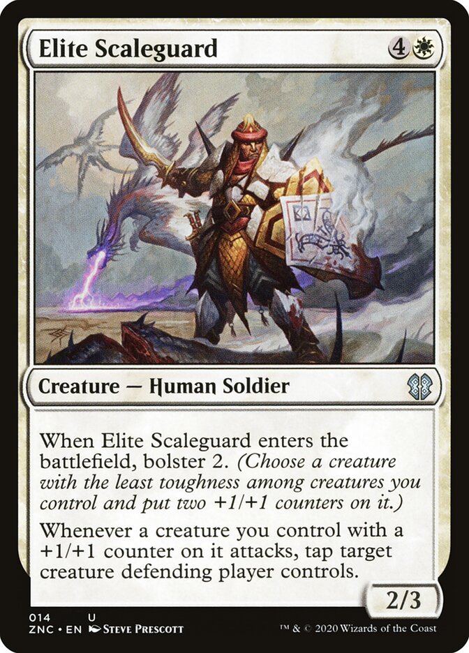 Elite Scaleguard, Zendikar Rising Commander · 014