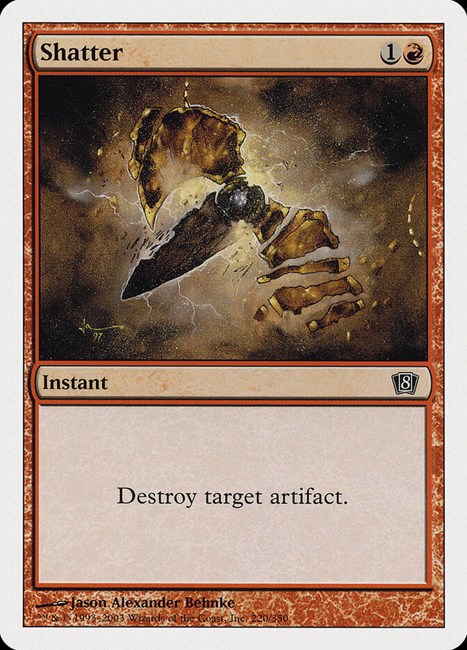 Shatter, Eighth Edition · 220/350