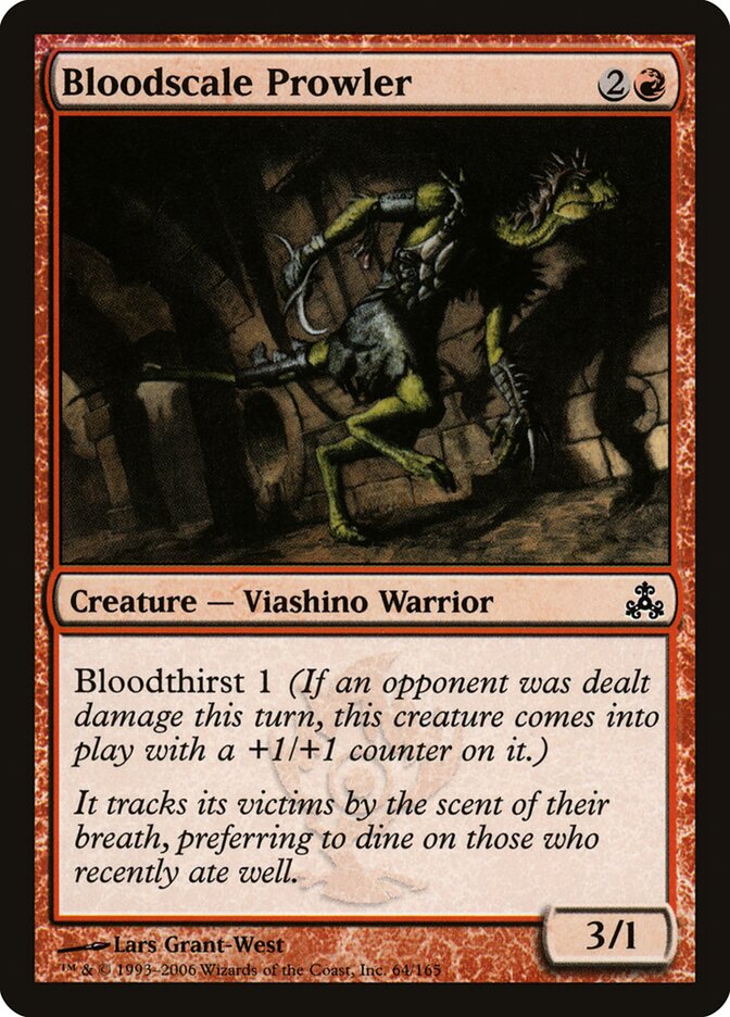 Bloodscale Prowler, Guildpact · 64/165