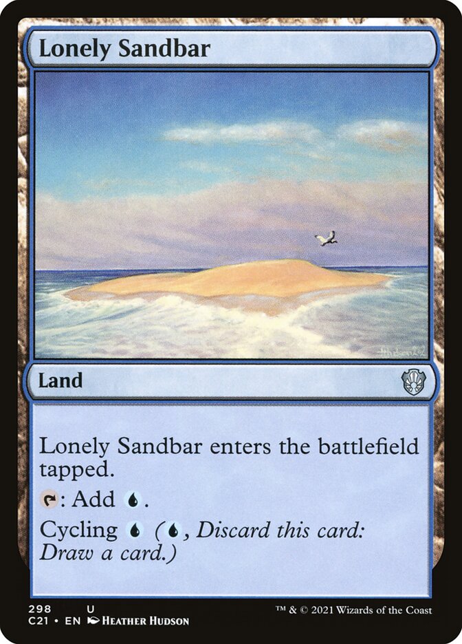 Lonely Sandbar, Commander 2021 · 298
