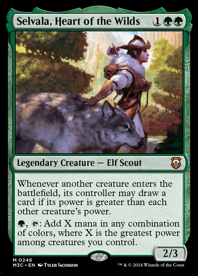 Selvala, Heart of the Wilds, Modern Horizons 3 Commander · 0246