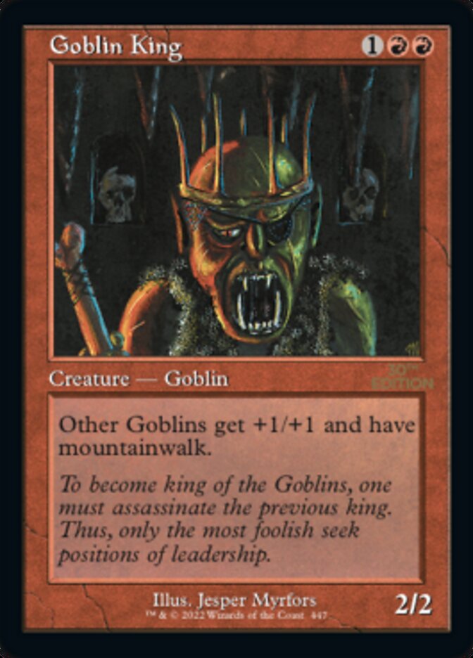 Goblin King, 30th Anniversary Edition · 447/594