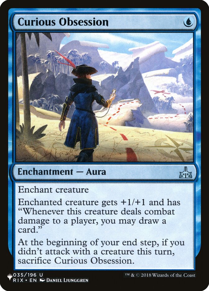 Curious Obsession, The List · rix-35