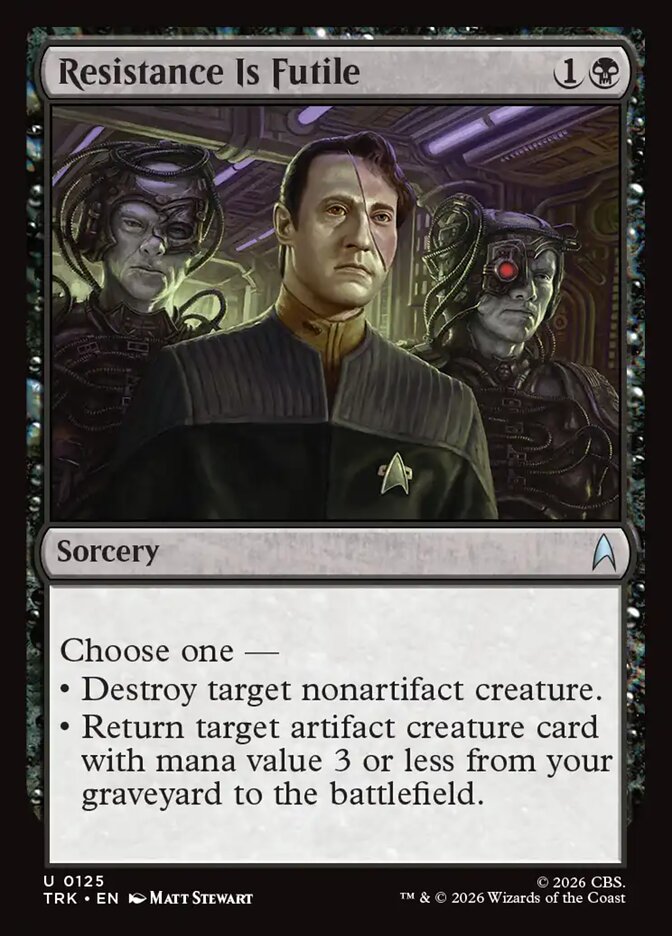 Resistance Is Futile, Star Trek · 0125