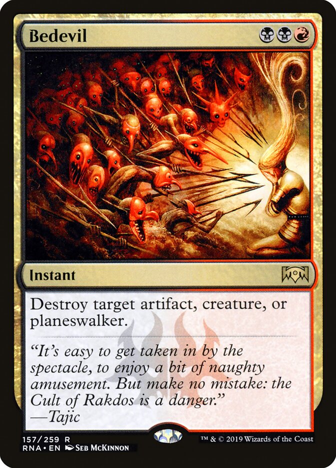 Bedevil, Ravnica Allegiance · 157/259