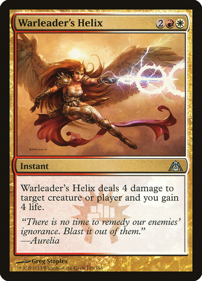 Warleader's Helix, Dragon's Maze · 116/156