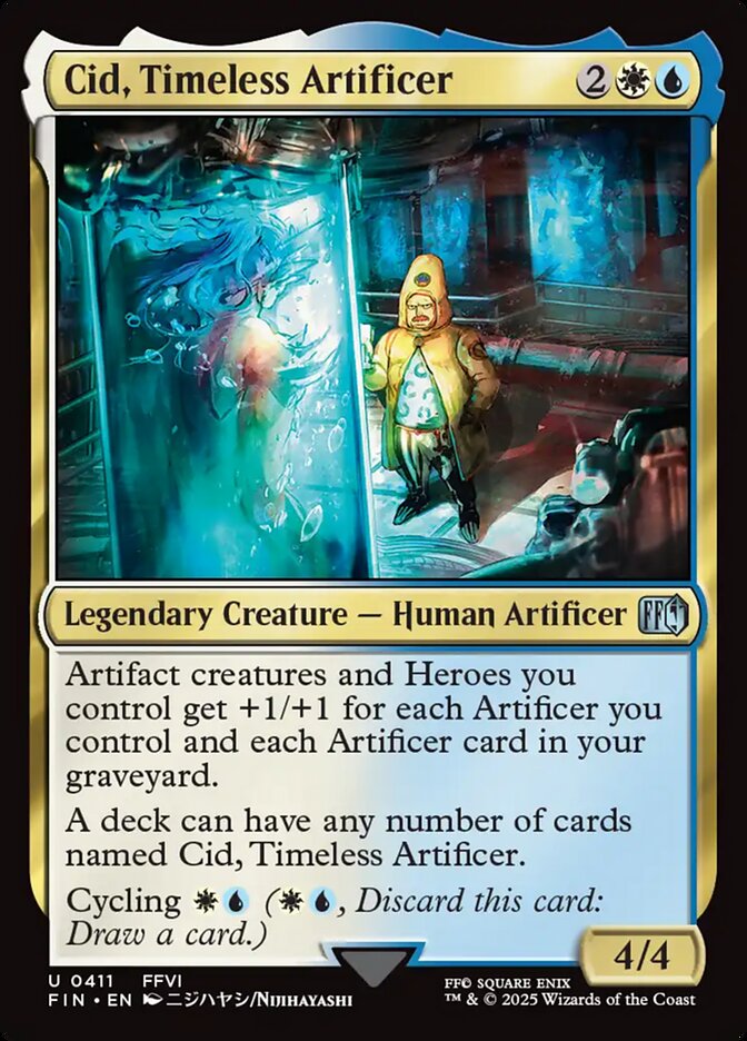 Cid, Timeless Artificer, Final Fantasy · 0411