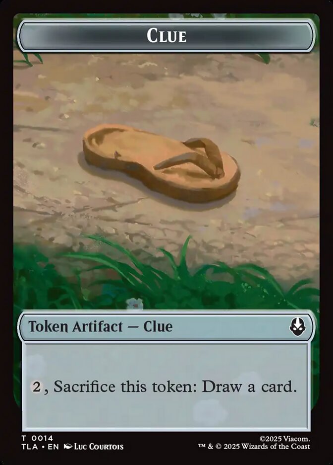 Clue, Avatar: The Last Airbender Tokens · 0014