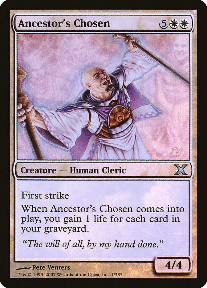 Ancestor's Chosen, Tenth Edition · 1-star
