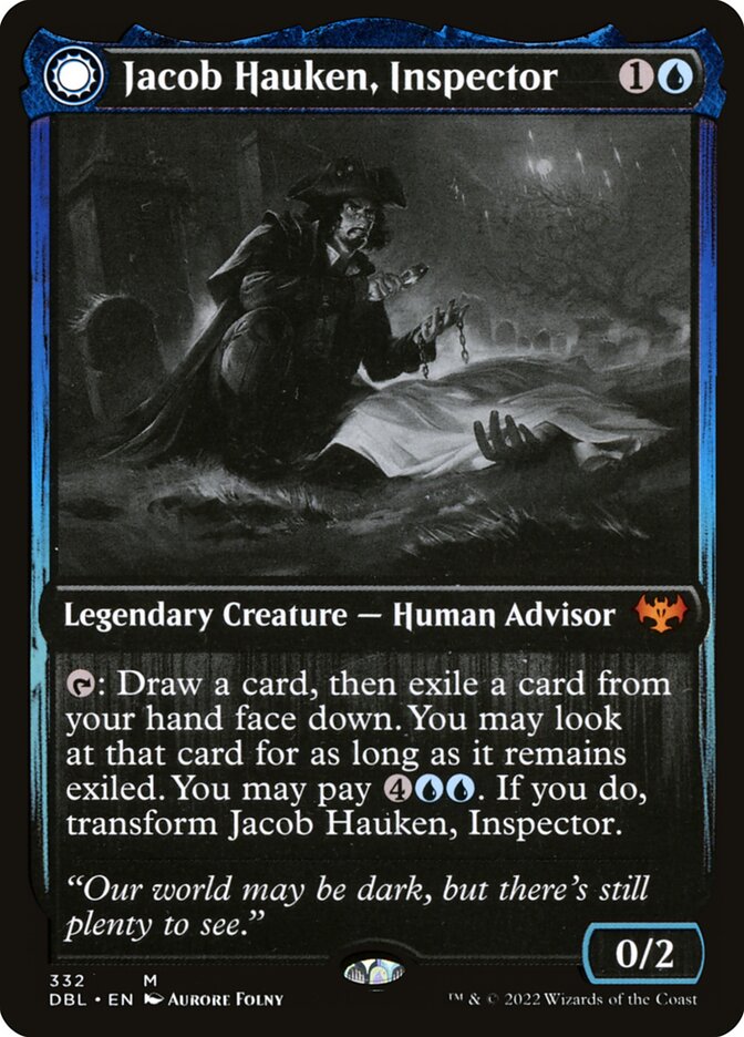 Jacob Hauken, Inspector // Hauken's Insight, Innistrad: Double Feature · 332/534