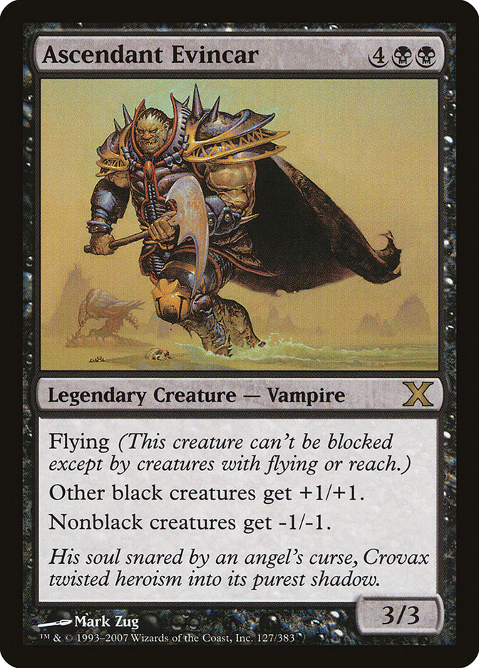Ascendant Evincar, Tenth Edition · 127/383