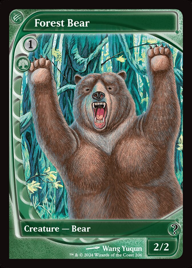 Forest Bear, Mystery Booster 2 · 0206