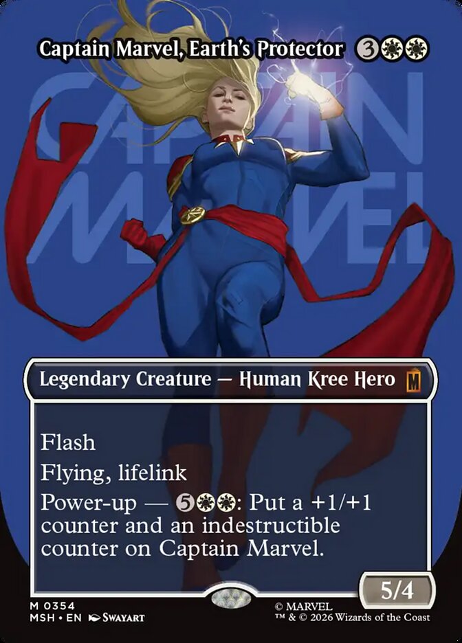 Captain Marvel, Earth's Protector, Marvel Super Heroes · 0354