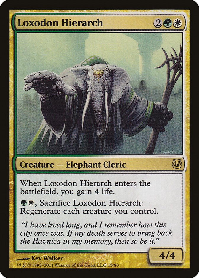 Loxodon Hierarch, Duel Decks: Ajani vs. Nicol Bolas · 15/80