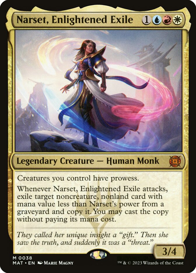 Narset, Enlightened Exile, March of the Machine: The Aftermath · 0038