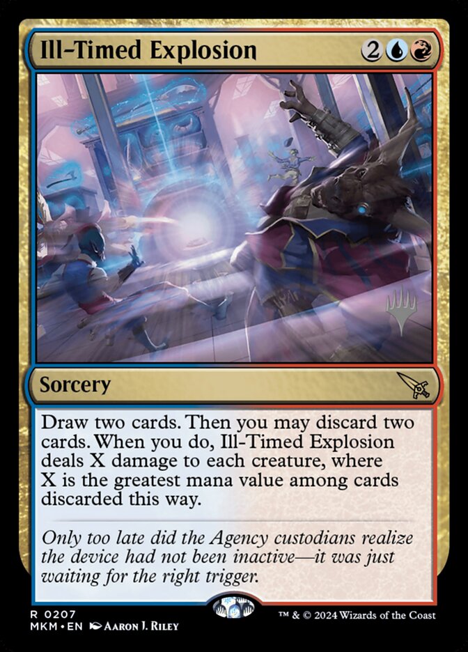 Ill-Timed Explosion, Murders at Karlov Manor Promos · 0207