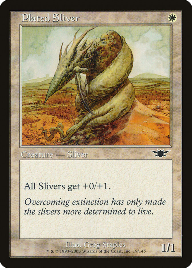 Plated Sliver, Legions · 19/145
