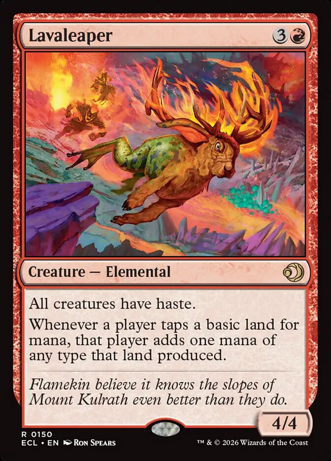 Lavaleaper, Lorwyn Eclipsed · 0150
