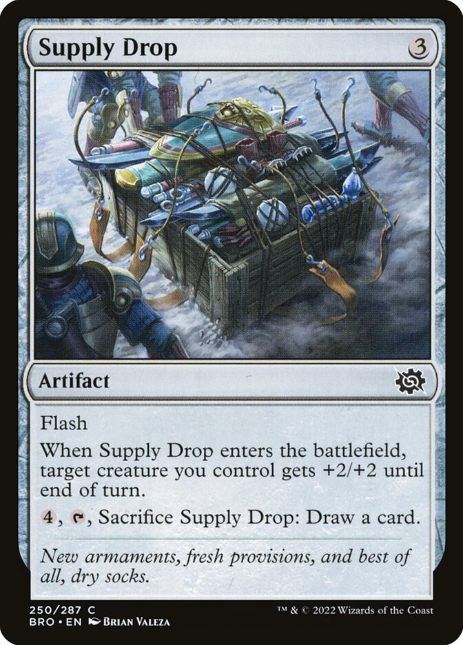 Supply Drop, The Brothers' War · 250/287