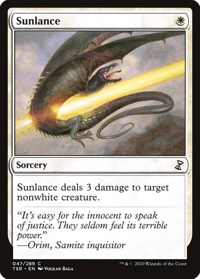Sunlance, Time Spiral Remastered · 047/289