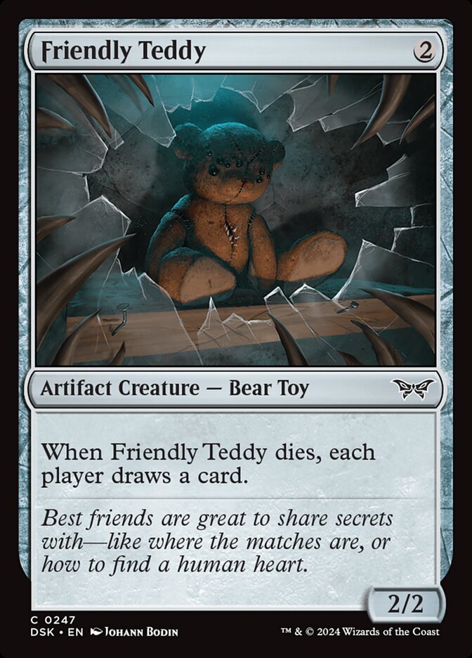 Friendly Teddy, Duskmourn: House of Horror · 0247