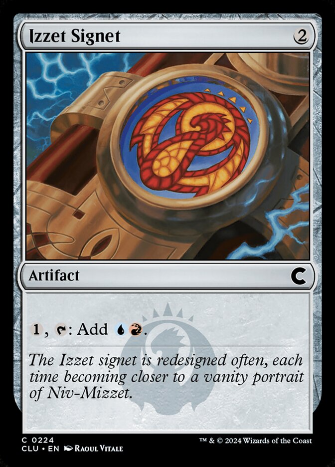 Izzet Signet, Ravnica: Clue Edition · 0224