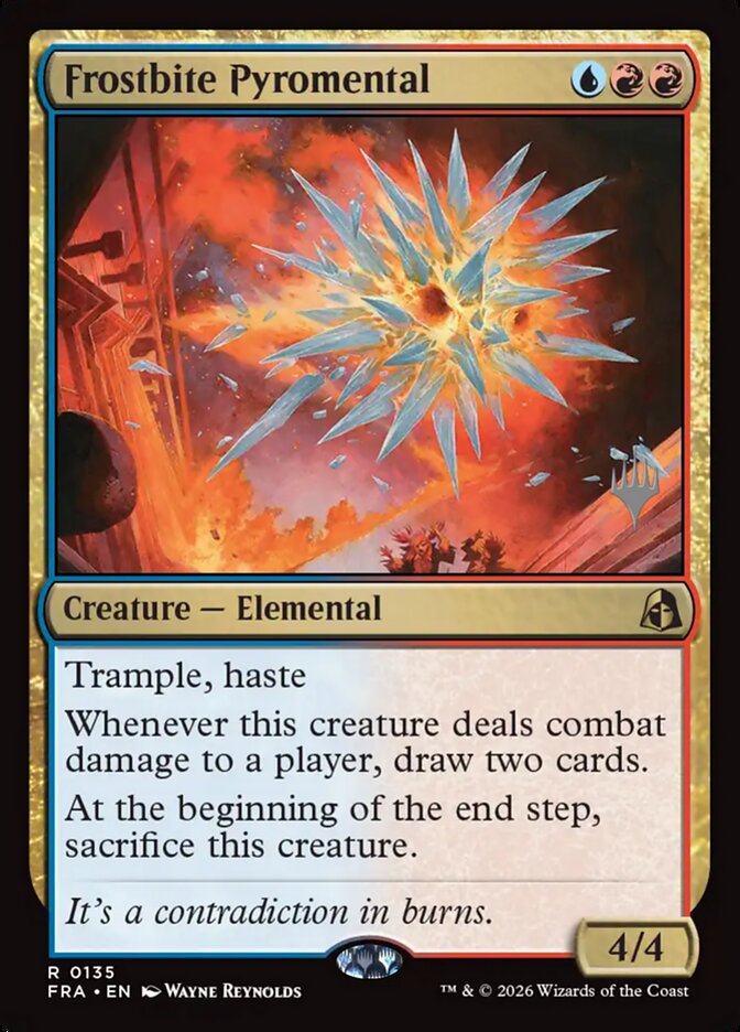 Frostbite Pyromental, Reality Fracture Promos · 0135