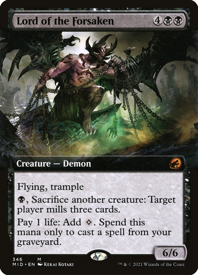 Lord of the Forsaken, Innistrad: Midnight Hunt · 346
