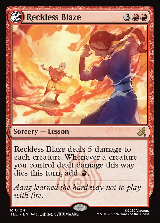 Reckless Blaze, Avatar: The Last Airbender Eternal · 0124