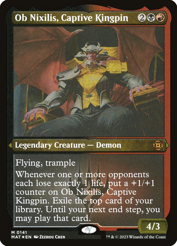 Ob Nixilis, Captive Kingpin, March of the Machine: The Aftermath · 0141