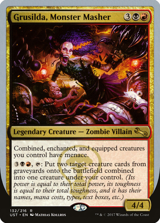 Grusilda, Monster Masher, Unstable · 132/216