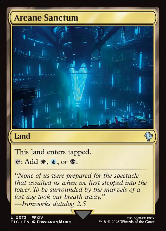 Arcane Sanctum, Final Fantasy Commander · 0373