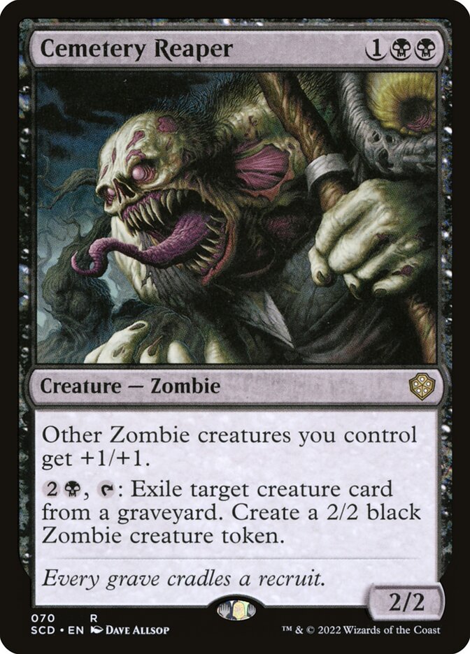 Cemetery Reaper, Starter Commander Decks · 070