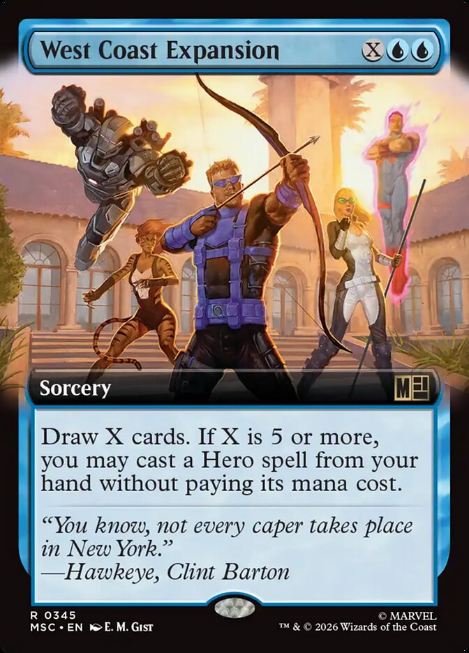 West Coast Expansion, Marvel Super Heroes Commander · 0345
