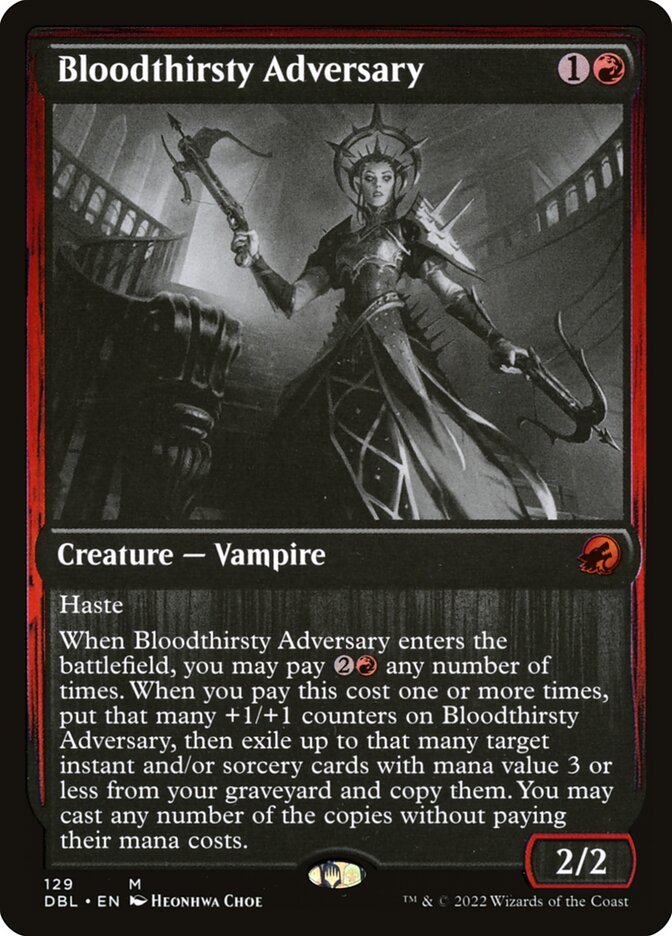Bloodthirsty Adversary, Innistrad: Double Feature · 129/534