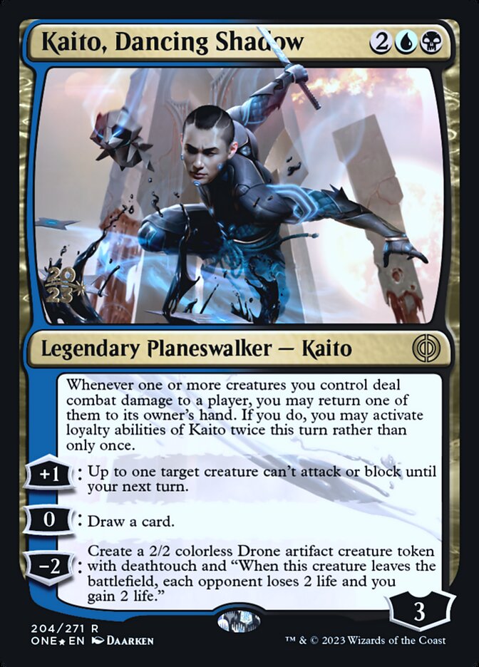Kaito, Dancing Shadow, Phyrexia: All Will Be One Promos · 204/271