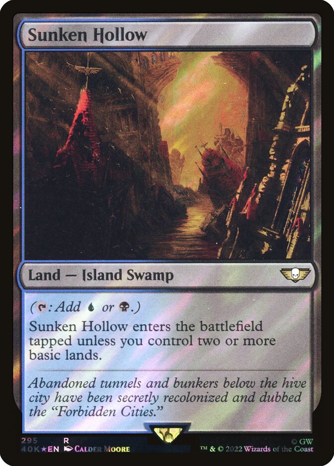 Sunken Hollow, Warhammer 40,000 Commander · 295-star