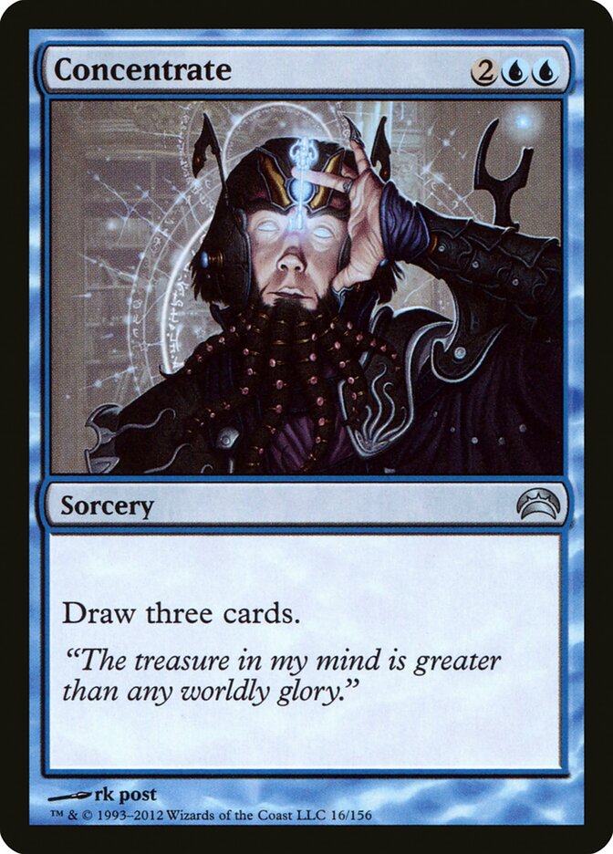 Concentrate, Planechase 2012 · 16/156