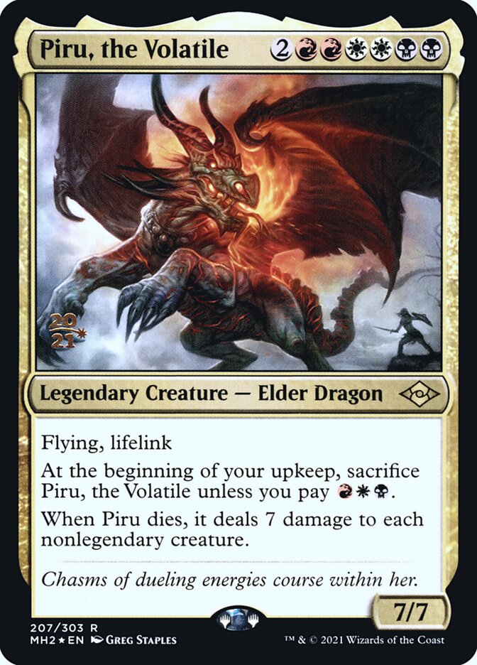 Piru, the Volatile, Modern Horizons 2 Promos · 207/303