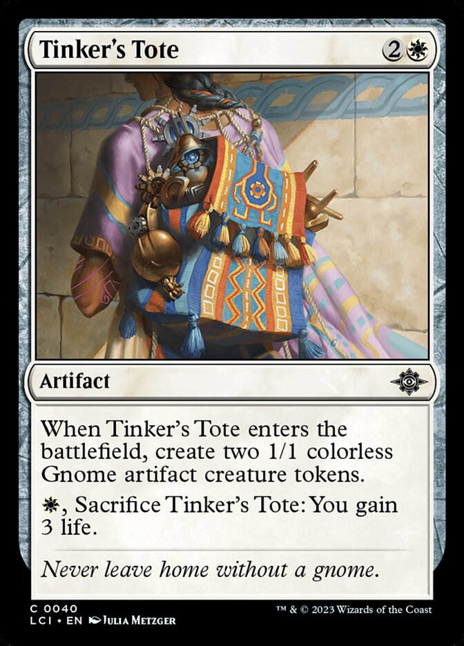 Tinker's Tote, The Lost Caverns of Ixalan · 0040
