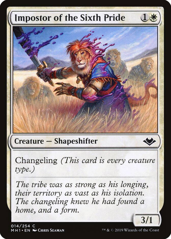 Impostor of the Sixth Pride, Modern Horizons · 014/254