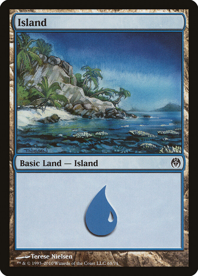 Island, Duel Decks: Phyrexia vs. the Coalition · 68/71