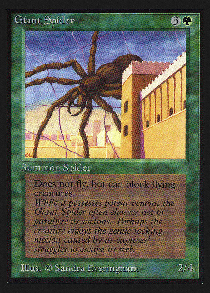 Giant Spider, Collectors' Edition · 199